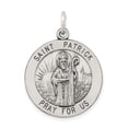 thumbnail image 1 of 925 Sterling Silver Antiqued Saint Patrick Medal, 1 of 5