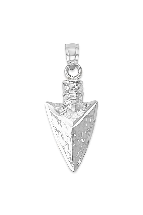 925 Sterling Silver Arrowhead Pendant - Unique Jewelry Gifts for Her