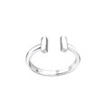 thumbnail image 1 of 925 Sterling Silver Bar Toe Ring, 1 of 3