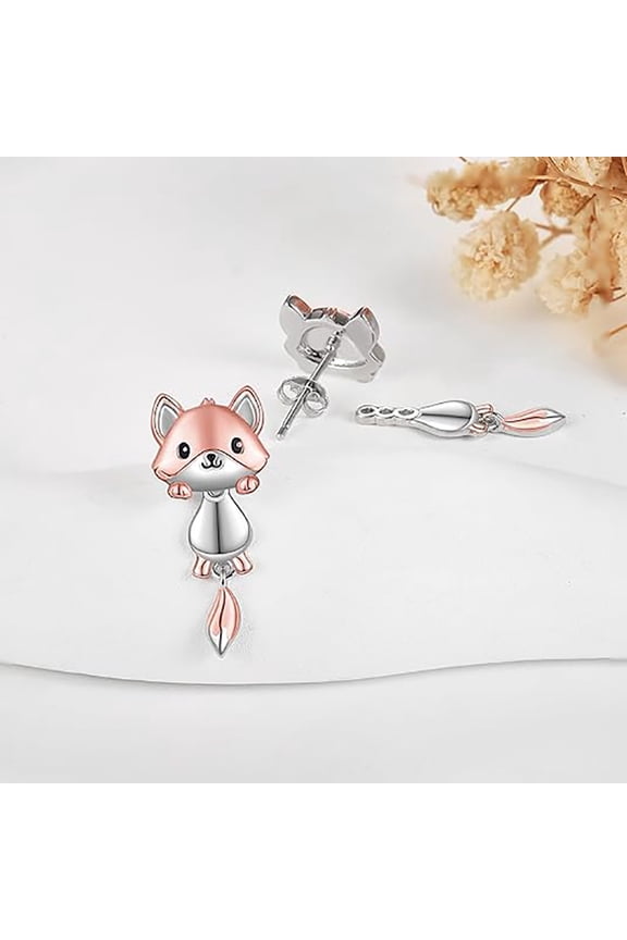 925 Sterling Silver Black Celtic Hoop Earrings for Women