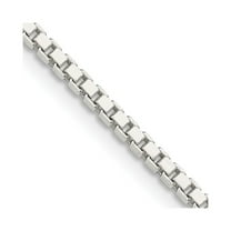925 Sterling Silver Box Chain Styles Necklace 1.9 mm 16 inch