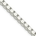 thumbnail image 1 of 925 Sterling Silver Box Chain Styles Necklace 4.5 mm 16 inch, 1 of 4