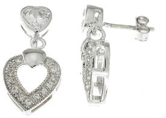 ICEPOSH 925 Sterling Silver Bridal Earrings Makes Unique Birthday Gift For Girlfriend, Antique Style Sterling Silver Earrings