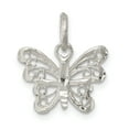 thumbnail image 1 of 925 Sterling Silver Butterfly Charm Pendant, 1 of 5