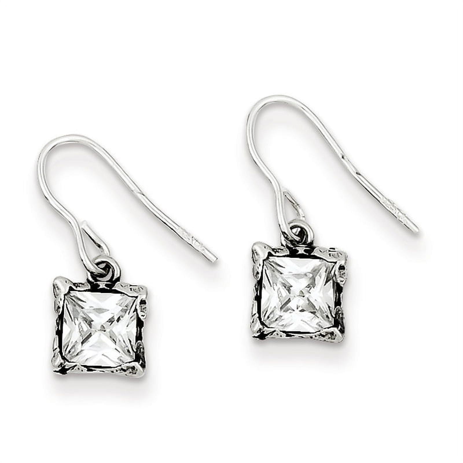 JEWELRYWEB 925 Sterling Silver CZ Cubic Zirconia Simulated Diamond Earrings Jewelry Gifts for Women