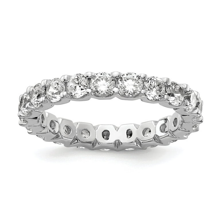 Best cz eternity bands clearance