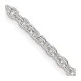 thumbnail image 1 of 925 Sterling Silver Cable Chain Styles Necklace 2.75 mm 22 inch, 1 of 4