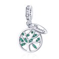 thumbnail image 1 of ROSIANNA 925 Sterling Silver Charm for Bracelets Family Tree Dangle Charm Women Necklace Pendant Girl Gifts, 1 of 6