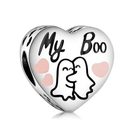 925 Sterling Silver Charm for Bracelets  My Halloween Sweetheart  Charm Women Bracelet Charm