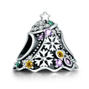 925 Sterling Silver Charm for Pandora Bracelets New Christmas Tree Charms Women Bracelet Charm