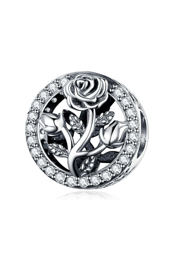 925 Sterling Silver Charm for Bracelets Rabbit Easter Egg Bead Charms Women Bracelet Charm