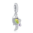 thumbnail image 1 of 925 Sterling Silver Charm for Bracelets Summer Bird Dangle Charms Women Bracelet Charm, 1 of 7