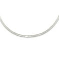thumbnail image 1 of 925 Sterling Silver Collars Necklace Chain 3.5mm Hammered Neck Collar 16 inch, 1 of 2