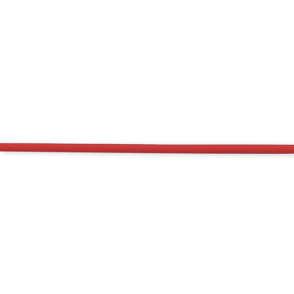 925 Sterling Silver Cord & Leather Necklace Chain 18inch 2mm Strawberry Rubber 18 inch 2 mm