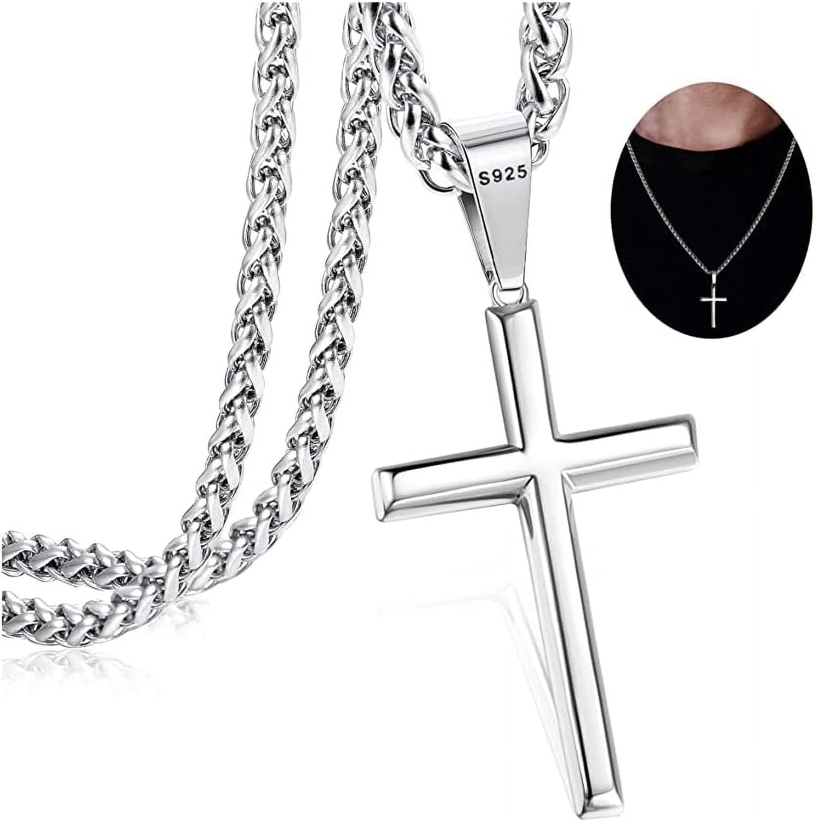アクセサリー GARNI Essential Cross Necklace 53cm Graceful Radiance Rhinestone Cross Pendant Necklace | Windsor