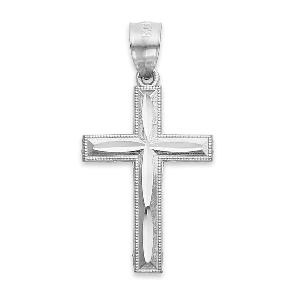 Golden Fire Cross Necklace Pendants 925 Sterling Silver, Religious Jewelry Gifts
