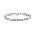 thumbnail image 1 of 925 Sterling Silver Cubic Zirconia Tennis Bracelet 8", 1 of 4