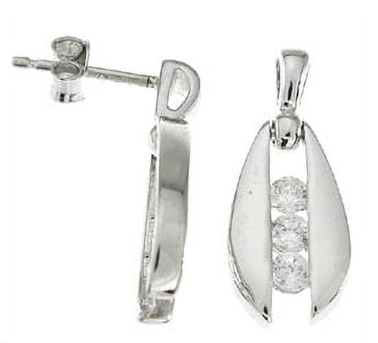 ICEPOSH 925 Sterling Silver Cute Earrings Makes Unique Woman Birthday Gift Ideas, Sterling Silver Earrings