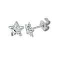 thumbnail image 1 of 925 Sterling Silver DC Plain Star Stud Earring, 1 of 2