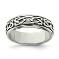 thumbnail image 1 of 925 Sterling Silver Design Ring Size 11, 1 of 5