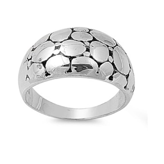 925 Sterling Silver Designer Style Ring Size 7