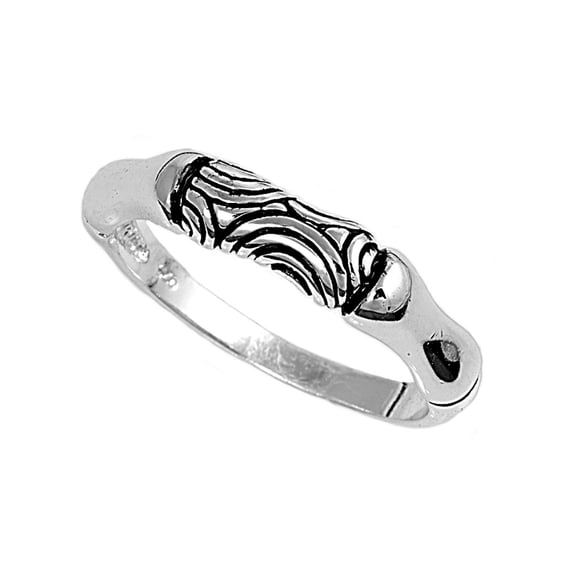 925 Sterling Silver Designer Style Ring Size 9