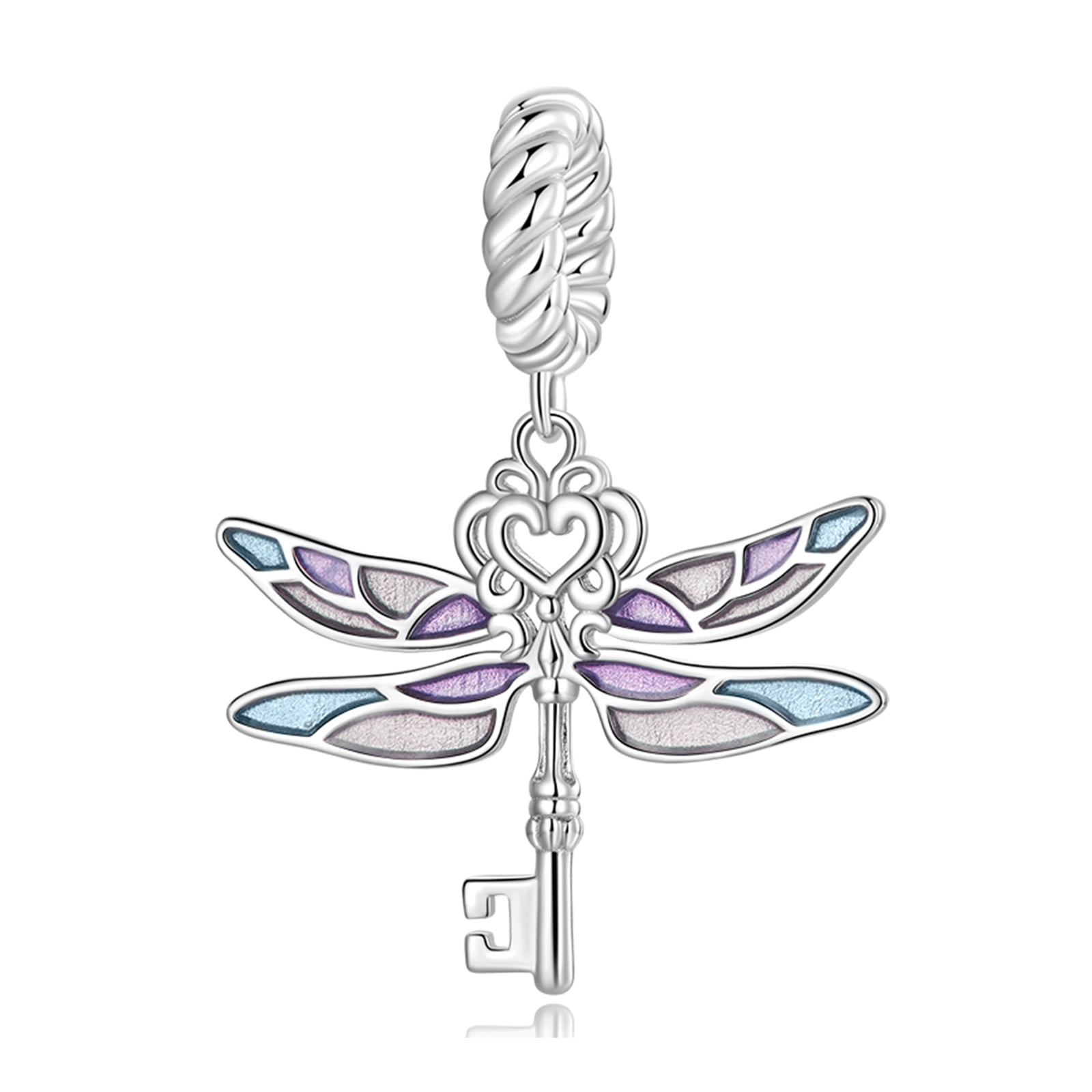 Silver Celtic Dragonfly Petite Pendant-Keith Jack | Keith Jack