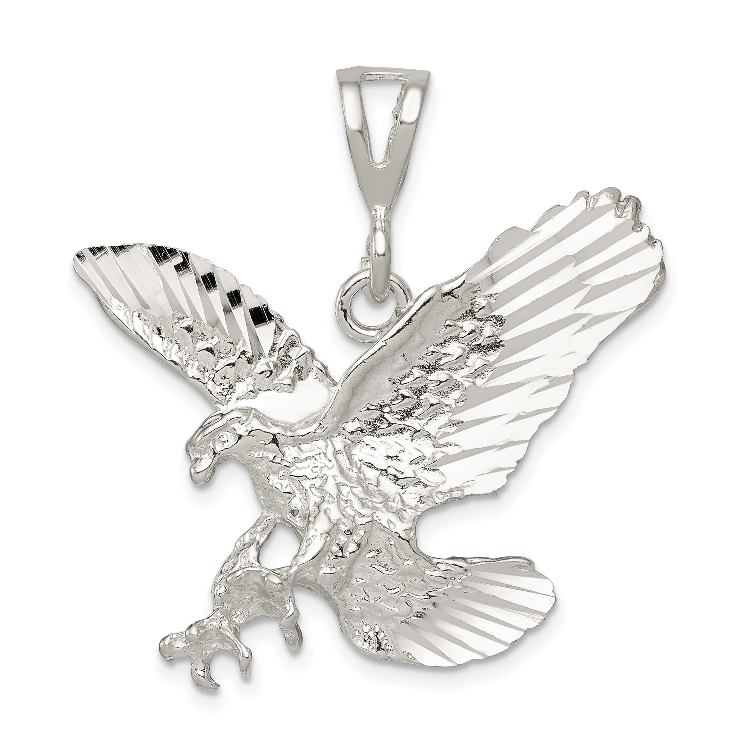 925 Sterling Silver Eagle Charm Pendant