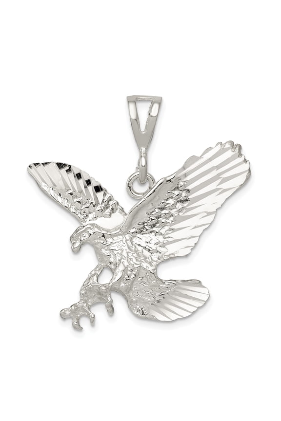 925 Sterling Silver Eagle Charm Pendant