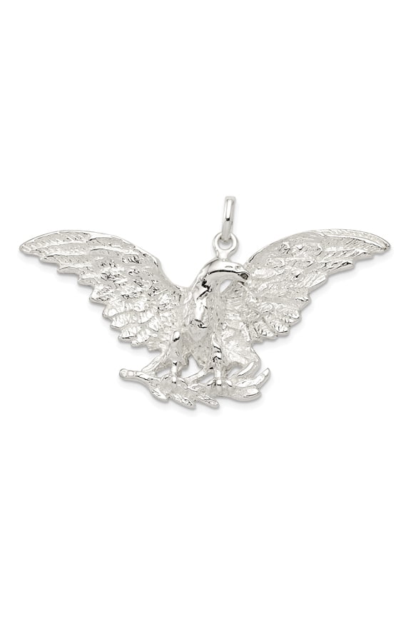 925 Sterling Silver Eagle Charm Pendant