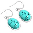 thumbnail image 1 of 925 Sterling Silver Earring Turquoise Handmade Jewelry, 1 of 5