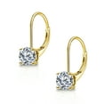 thumbnail image 1 of Moissanite Stud Diamond Earrings for Women Men,0.5ct-1ct D Color 14K Gold Plated Stud Moissanite Earrings Birthday Day Gifts for Women, 1 of 13