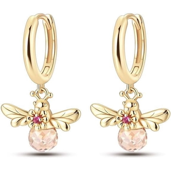 925 Sterling Silver Earrings Dangle Drop Earrings For Women Cubic Zirconia Hoop Earrings Dangle Huggie Earrings Hypoallergenic Silver Drop Earrings[Z1]