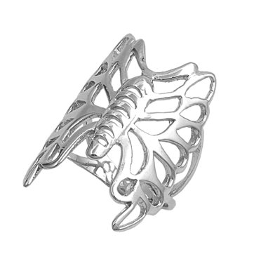 925 Sterling Silver Elysian Butterfly Fashion Ring Size 10