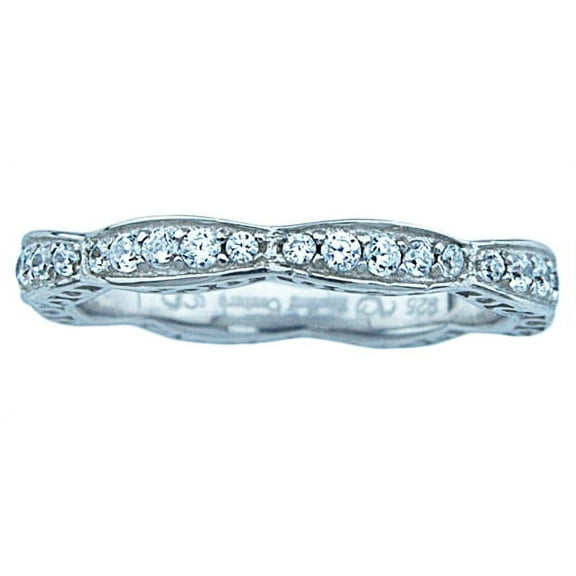 925 Sterling Silver Eternity Bands for Women & Wedding Ring Make Great Gifts for Her