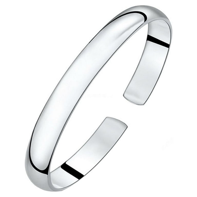 アクセサリー vebet basic volume bangle silver M basic volume bangle silver – vebet jewelry