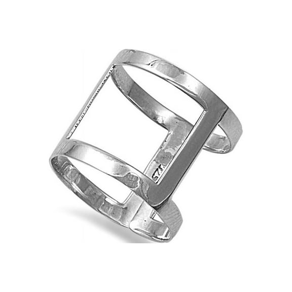 925 Sterling Silver Female Centurion Ring Size 7