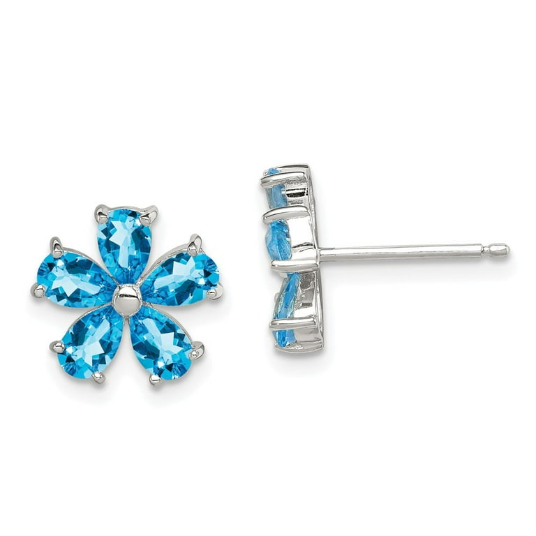 Men's shop topaz earrings
