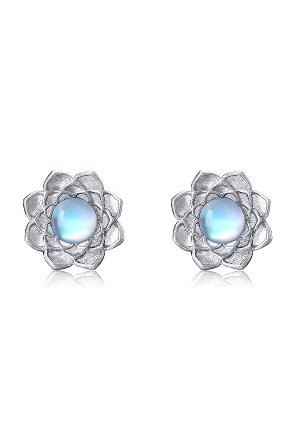 925 Sterling Silver Fox Stud Earrings for Women