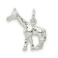 thumbnail image 1 of 925 Sterling Silver Giraffe Charm Pendant, 1 of 5