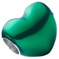 thumbnail image 1 of 925 Sterling Silver Green Heart Charm Bead for Bracelet Charms Bangle Pendant Jewelry, 1 of 4