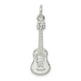 thumbnail image 1 of 925 Sterling Silver Guitar Charm Pendant, 1 of 5