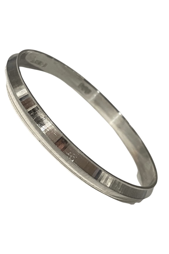 925 Sterling Silver Hallmarked Punjabi / Sikh Men Kada #07 Kada Diameter (Inch): 2.87 inch / 2-14 Indian