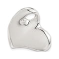 thumbnail image 1 of 925 Sterling Silver Heart (26x24mm) Pendant / Charm, 1 of 2