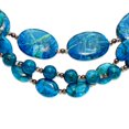 thumbnail image 1 of 925 Sterling Silver Hematite Howlite Jasper Crystal With 2inch Extension Necklace 18.5 Inch Pendant Necklace for Women, 1 of 2