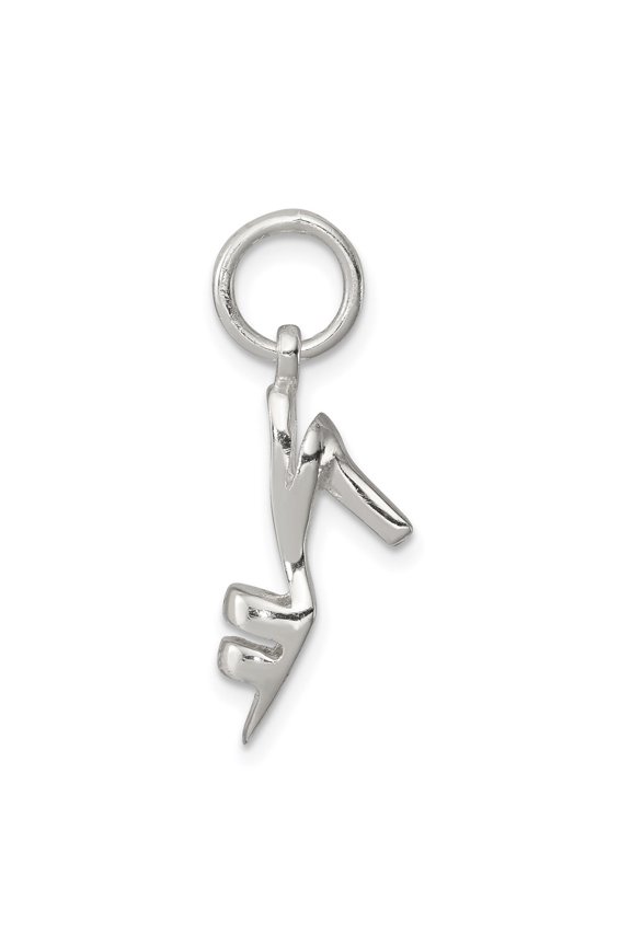 925 Sterling Silver High Heel Pendant Fine Jewelry For Women Gifts For Her