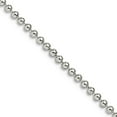 thumbnail image 1 of 925 Sterling Silver Hollow Polished Chain Necklace 16 Inch 1.5mm Lobster Claw Chain Necklace for Women and Men, 1 of 2