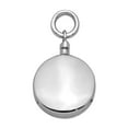 thumbnail image 1 of 925 Sterling Silver Hollow Polished Round Ashholder Pendant Necklace 24.87x20.22mm Wide Pendant for Women, 1 of 2