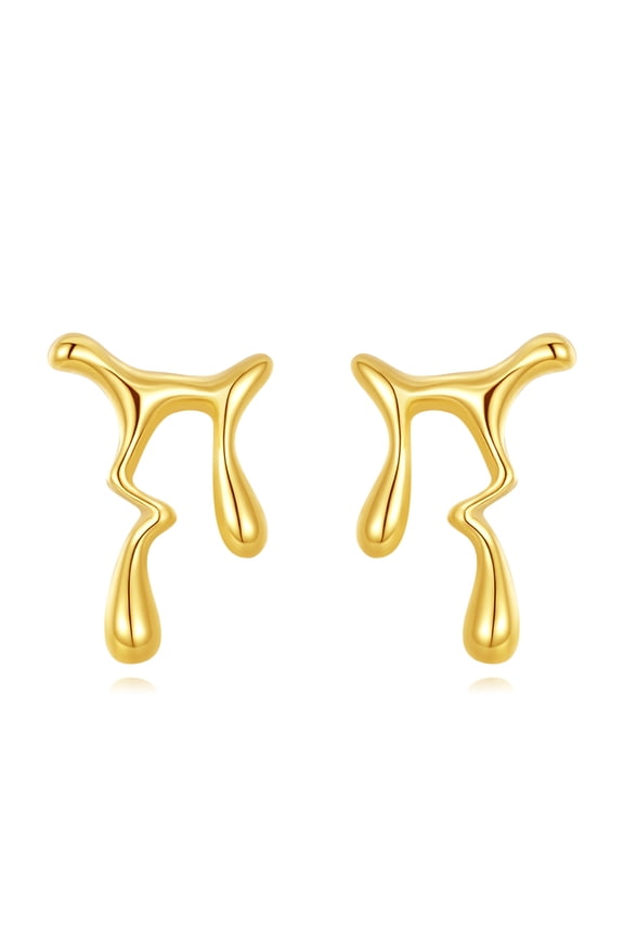 925 Sterling Silver Honey Bee Earrings Gold Cute Bumblebee Stud Earrings Jewellery Birthday Gifts for Women (Honey)