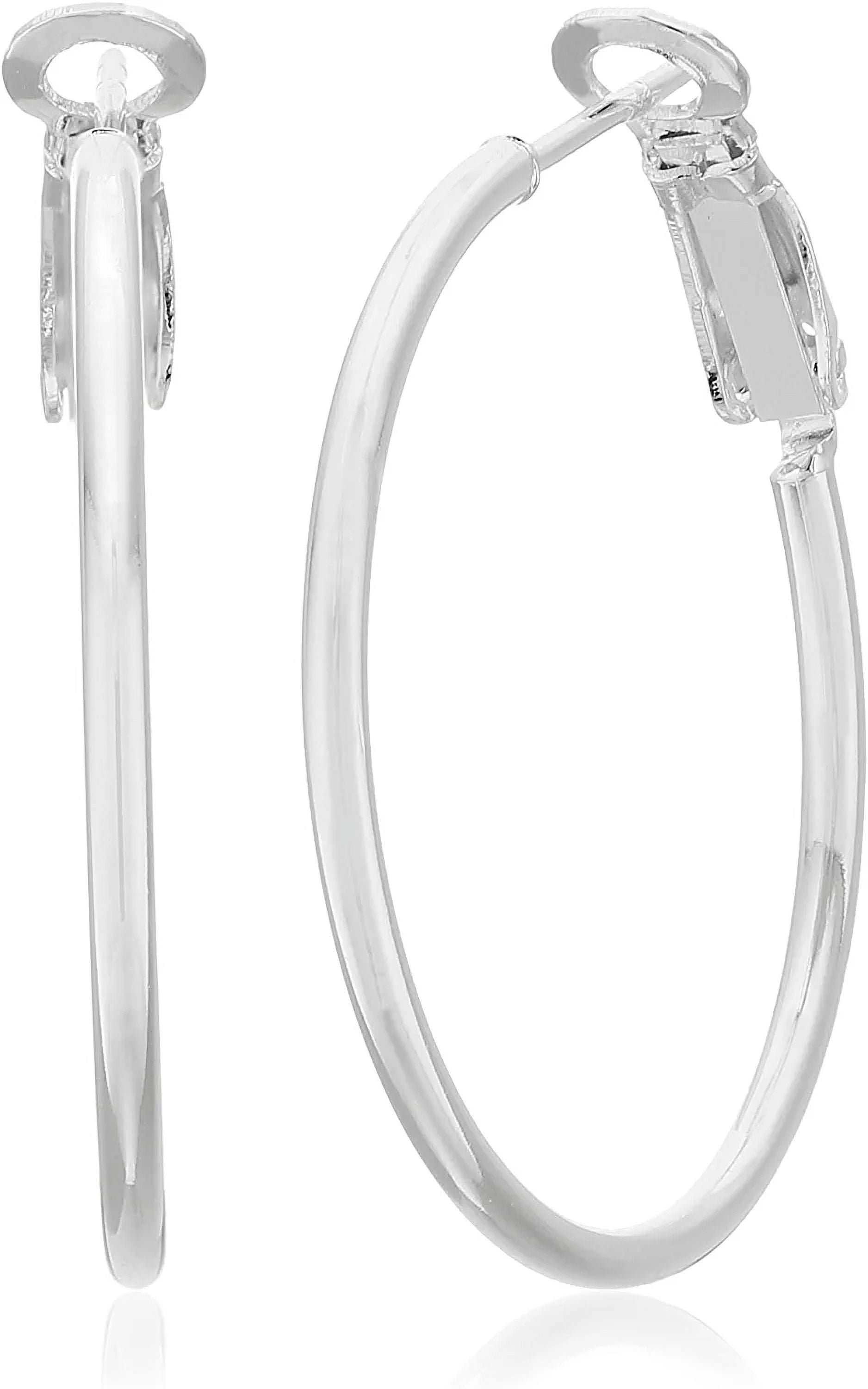 Set of 6 Chic Silver Stud and Hoop Earrings Combo – www.pipabella.com
